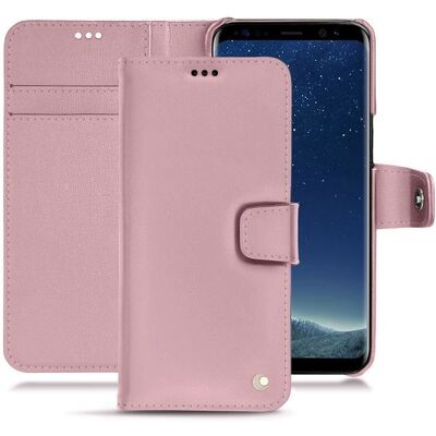 Noreve Handyhülle - Pink Leder für Galaxy S8+ Noreve Handyhülle - Pink Leder für Galaxy S8+