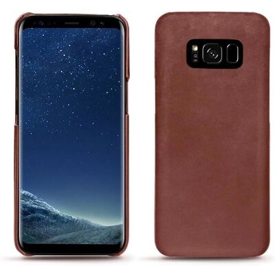 Noreve Coque en cuir Samsung Galaxy S8+ Passion vintage - Lilas Noreve Coque en cuir Samsung Galaxy S8+ Passion vintage - Lilas