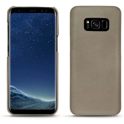 Coque en cuir Noreve Galaxy S8+ - Gris - Étui Coque en cuir Noreve Galaxy S8+ - Gris - Étui
