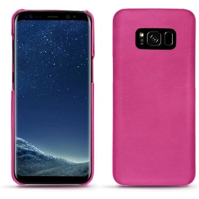 Noreve Leder Galaxy S8+ Hülle - Pink - Handyhülle Noreve Leder Galaxy S8+ Hülle - Pink - Handyhülle