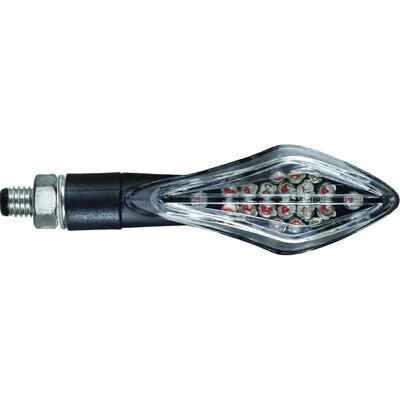 CHAFT Hunter - Schwarz, Klare Linse, Motorradblinker CHAFT Hunter - Schwarz, Klare Linse, Motorradblinker