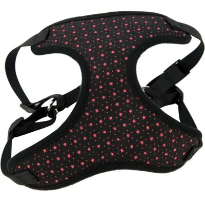 Doogy Black Rose T2 Dog Harness - Dog Harness - Publicité Doogy Black Rose T2 Dog Harness - Dog Harness - Publicité
