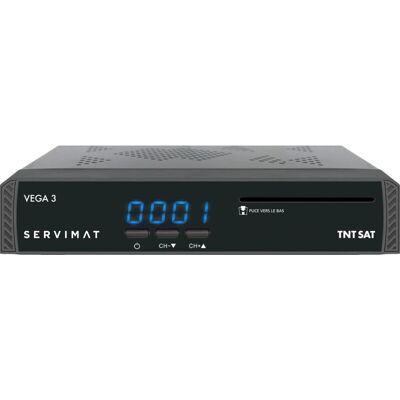 Servimat KVEGA3 - Récepteur Satellite HD - Noir - Publicité Servimat KVEGA3 - Récepteur Satellite HD - Noir - Publicité