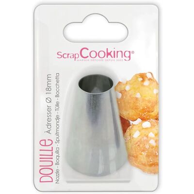ScrapCooking Rostfritt stål sprittsändare 18 mm - Köksverktyg ScrapCooking Rostfritt stål sprittsändare 18 mm - Köksverktyg
