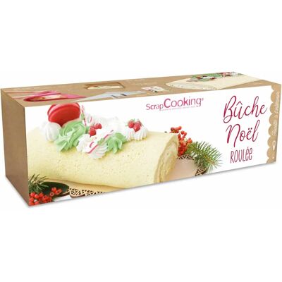 Kit Bûche de Noël ScrapCooking avec Tapis, Douilles et Poches - Publicité Kit Bûche de Noël ScrapCooking avec Tapis, Douilles et Poches - Publicité