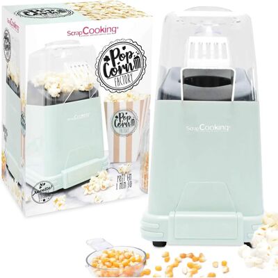 Macchina per Popcorn Scrapcooking - Design Vintage - Facile e Veloce Macchina per Popcorn Scrapcooking - Design Vintage - Facile e Veloce