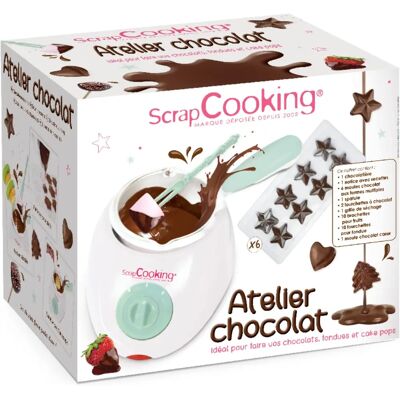 ScrapCooking - Schokoladenfondue-Set - Mehrfarbig ScrapCooking - Schokoladenfondue-Set - Mehrfarbig