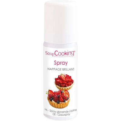Spray Brillant ScrapCooking - Spray alimentaire pour gâteaux et desserts - Publicité Spray Brillant ScrapCooking - Spray alimentaire pour gâteaux et desserts - Publicité