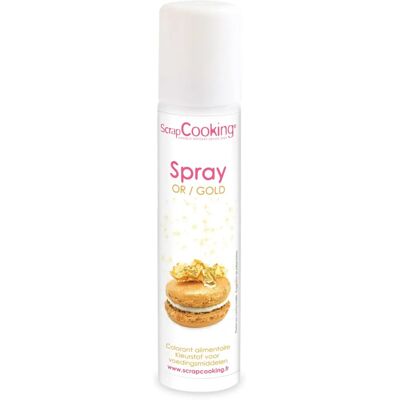 ScrapCooking Spray alimentaire or - 75ml - Publicité ScrapCooking Spray alimentaire or - 75ml - Publicité