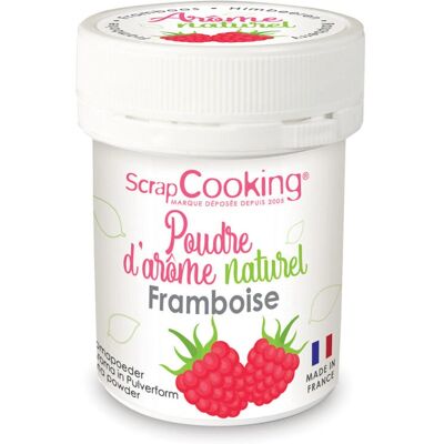 ScrapCooking - Framboise - 15g - Poudre - Arôme alimentaire - Publicité ScrapCooking - Framboise - 15g - Poudre - Arôme alimentaire - Publicité
