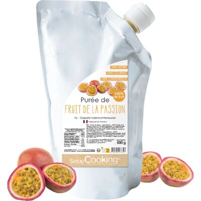 ScrapCooking Purée de Fruit de la Passion - 500 g - purée de fruit - Publicité ScrapCooking Purée de Fruit de la Passion - 500 g - purée de fruit - Publicité