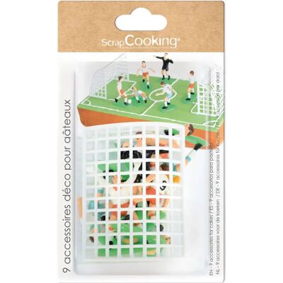 ScrapCooking Roze Voetbal Cake Accessoires Kit - Taarttype ScrapCooking Roze Voetbal Cake Accessoires Kit - Taarttype