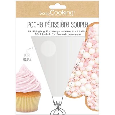 Sac à Douille Riutilizzabile 35cm Scrapcooking - Utensile da Pasticceria Sac à Douille Riutilizzabile 35cm Scrapcooking - Utensile da Pasticceria
