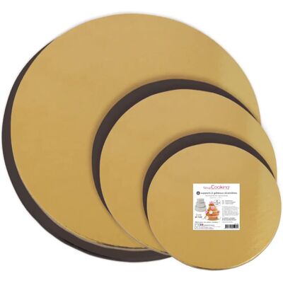 ScrapCooking Taartonderlagen - Ø 14-18-22 cm Supporthaken ScrapCooking Taartonderlagen - Ø 14-18-22 cm Supporthaken