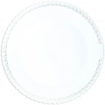 ScrapCooking 5220 Tapis de service à gâteau - Assiette en dentelle ronde - Publicité ScrapCooking 5220 Tapis de service à gâteau - Assiette en dentelle ronde - Publicité
