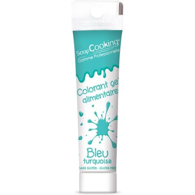 Gel de Colorant Alimentaire Bleu ScrapCooking - 20 g - Publicité Gel de Colorant Alimentaire Bleu ScrapCooking - 20 g - Publicité