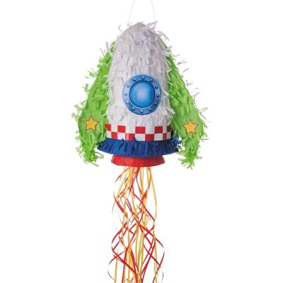 JADEO Piñata fusée - Cadeau pour fan d'espace - 45x32x15 cm JADEO Piñata fusée - Cadeau pour fan d'espace - 45x32x15 cm
