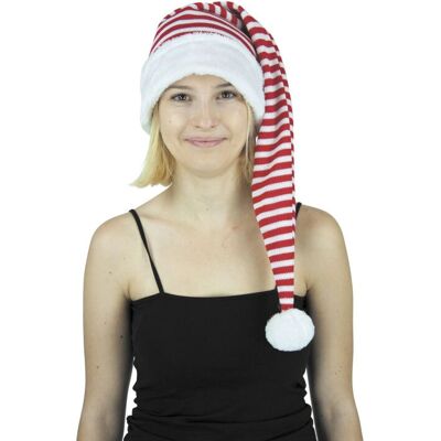 Party Pro - 90818 - Rouge Blanc Pompon - Hat - Publicité Party Pro - 90818 - Rouge Blanc Pompon - Hat - Publicité