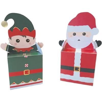 Générique 4 Boîtes Cadeau Noël - Publicité Générique 4 Boîtes Cadeau Noël - Publicité