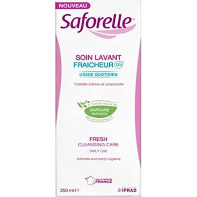 Saforelle 250ml Intimate Cleansing Solution - Intimate Hygiene Saforelle 250ml Intimate Cleansing Solution - Intimate Hygiene