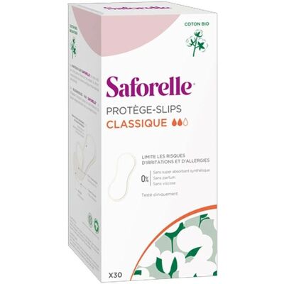 Saforelle Serviettes Hygiéniques en Coton Bio 30 pièces - Serviettes Hygiéniques - Publicité Saforelle Serviettes Hygiéniques en Coton Bio 30 pièces - Serviettes Hygiéniques - Publicité