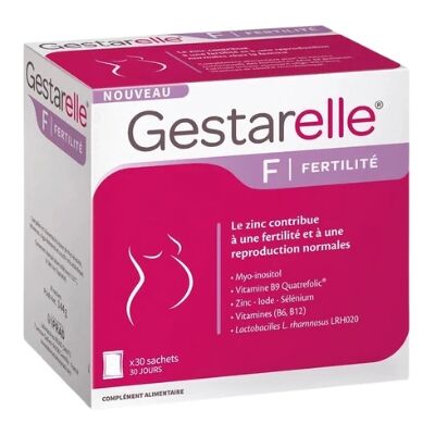 IPRAD Gestarelle Fertility 30 Beutel - Complément pour la fertilité féminine - Publicité IPRAD Gestarelle Fertility 30 Beutel - Complément pour la fertilité féminine - Publicité