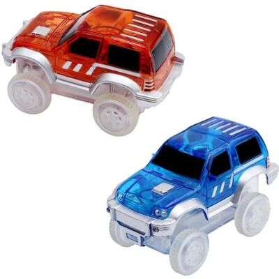 VENTEO - VENTEO 2 Auto Illuminate - Rouge - Bleu - RC Car - Publicité VENTEO - VENTEO 2 Auto Illuminate - Rouge - Bleu - RC Car - Publicité