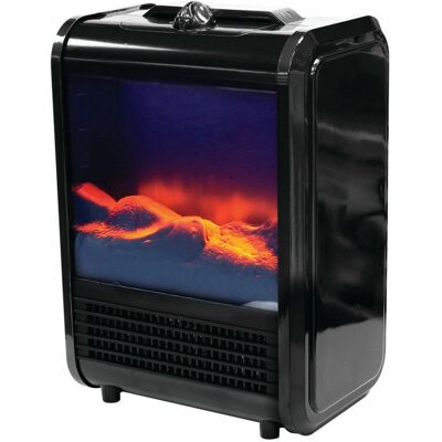 Venteo Max Heater Tragbares Keramik-Kamin - Schwarz Venteo Max Heater Tragbares Keramik-Kamin - Schwarz