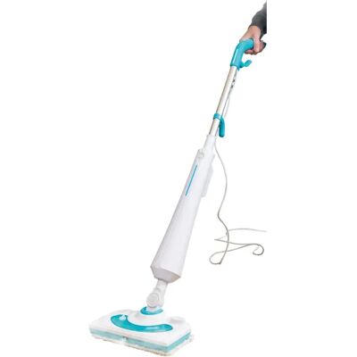 VENTEO Mopa de vapor - 1300W - Vapor continuo - Sistema doble depósito de agua/detergente VENTEO Mopa de vapor - 1300W - Vapor continuo - Sistema doble depósito de agua/detergente
