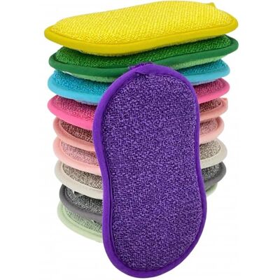 Clever Schwamm - Mehrzweck-Reinigungsschwamm - Buntfarben - Reinigungsschwamm Clever Schwamm - Mehrzweck-Reinigungsschwamm - Buntfarben - Reinigungsschwamm