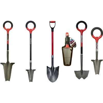Pack d'Outils de Jardin Ultimate Rootslayer - Acier de Qualité - Publicité Pack d'Outils de Jardin Ultimate Rootslayer - Acier de Qualité - Publicité