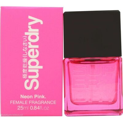 Superdry Neon Pink Eau de Cologne - Women - 25ml Spray Superdry Neon Pink Eau de Cologne - Women - 25ml Spray