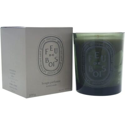 Diptyque - Bougie Parfumée Grise Feu De Bois - Bougie parfumée - Publicité Diptyque - Bougie Parfumée Grise Feu De Bois - Bougie parfumée - Publicité