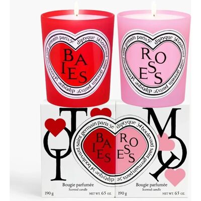 Set di Candele Baies e Roses di Diptyque - Edizione Limitata Set di Candele Baies e Roses di Diptyque - Edizione Limitata