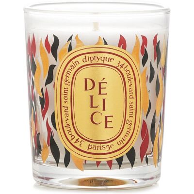 Diptyque - Duftlys - Delice - Trefarget - 70g - Begrenset Utgave - Feststemning Diptyque - Duftlys - Delice - Trefarget - 70g - Begrenset Utgave - Feststemning