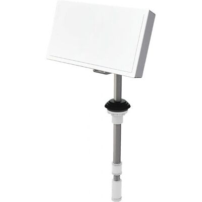 Selfsat - CAMP 38 - Blanc - 515x275x60 - Antenne satellite - Publicité Selfsat - CAMP 38 - Blanc - 515x275x60 - Antenne satellite - Publicité