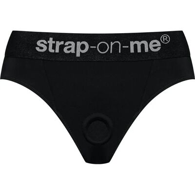 Harnais Strap-on-Me - Noir - Réglable - Discret - Pour tous les dildos Harnais Strap-on-Me - Noir - Réglable - Discret - Pour tous les dildos