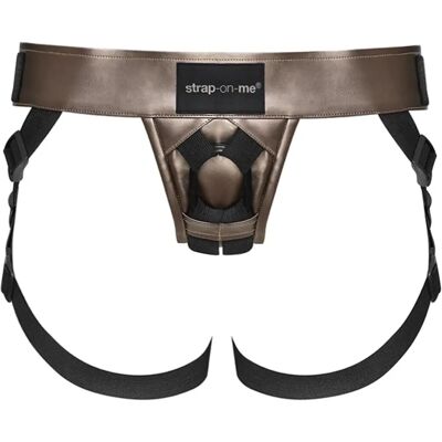 Unbranded Curious Adjustable Strap-On Harness - Gold Unbranded Curious Adjustable Strap-On Harness - Gold