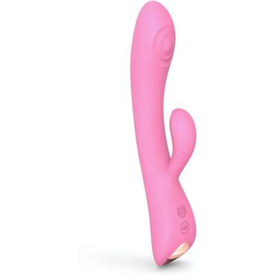 Love to Love Vibromasseur Rabbit Bunny & Clyde - Rose & G-Spot - Sextoy Love to Love Vibromasseur Rabbit Bunny & Clyde - Rose & G-Spot - Sextoy