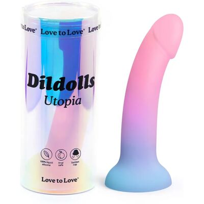 Love to Love Dildo en Silicone Utopia - Jouet sex imperméable Love to Love Dildo en Silicone Utopia - Jouet sex imperméable