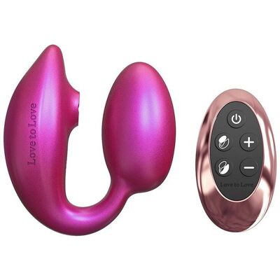 Love to Love Wonderlover - Vibromasseur étanche - Rose Love to Love Wonderlover - Vibromasseur étanche - Rose