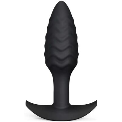 Dorcel Wavy Anal Plug - Anal Plug - Musta Dorcel Wavy Anal Plug - Anal Plug - Musta