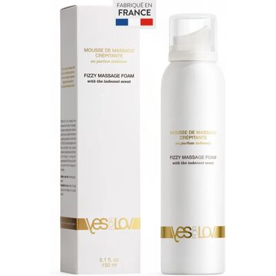 YESforLOV Mousse de Massage Pétillante - Rafraîchissante, 150ml YESforLOV Mousse de Massage Pétillante - Rafraîchissante, 150ml