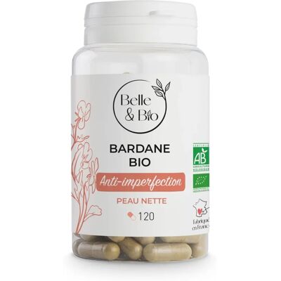 Belle & Bio Bardane Bio - Capsules organiques 120 - Publicité Belle & Bio Bardane Bio - Capsules organiques 120 - Publicité