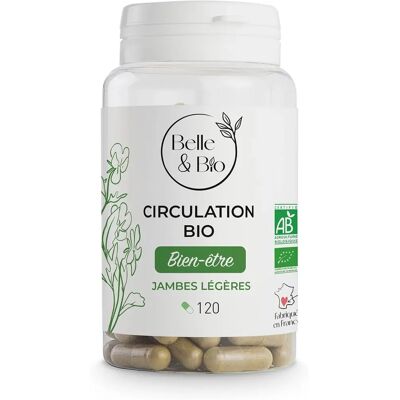 Belle&bio Circulation Bio - 120 Capsules pour jambes lourdes - Publicité Belle&bio Circulation Bio - 120 Capsules pour jambes lourdes - Publicité