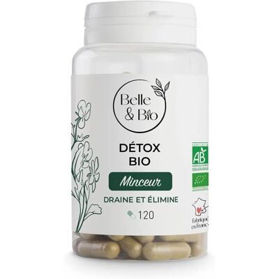 Belle & Bio Détox Bio 120 Gélules - Complément alimentaire - Publicité Belle & Bio Détox Bio 120 Gélules - Complément alimentaire - Publicité