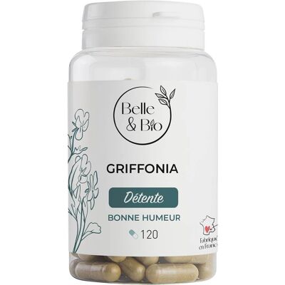 Belle & Bio Griffonia 120 Cápsulas - Apoya Serotonina Belle & Bio Griffonia 120 Cápsulas - Apoya Serotonina