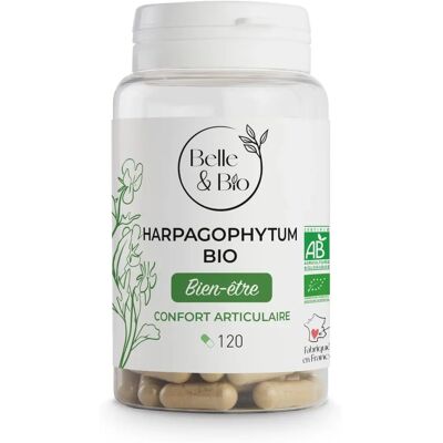 Belle & Bio Harpagophytum Bio - 120 Capsules - Soutien des articulations - Publicité Belle & Bio Harpagophytum Bio - 120 Capsules - Soutien des articulations - Publicité