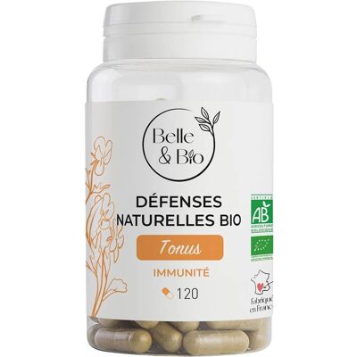 Belle et Bio Défenses Naturelles Bio - 120 Gélules - Publicité Belle et Bio Défenses Naturelles Bio - 120 Gélules - Publicité