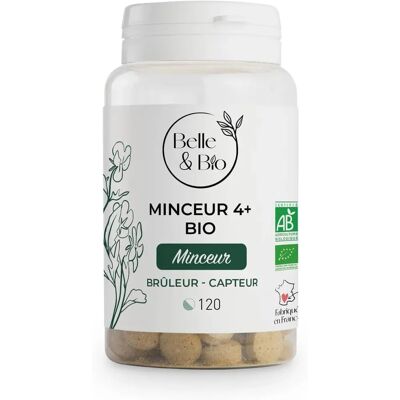 Belle & Bio Minceur 4+ Contrôle du Poids Bio - Complément alimentaire - Publicité Belle & Bio Minceur 4+ Contrôle du Poids Bio - Complément alimentaire - Publicité